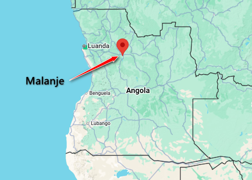 Malanje location