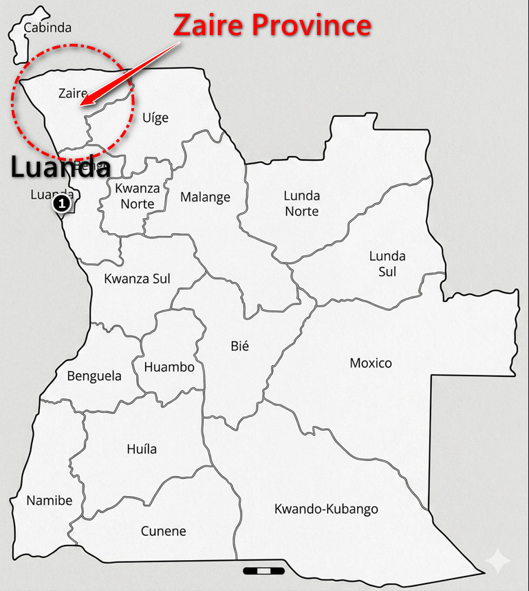 Zaire Province in Angola