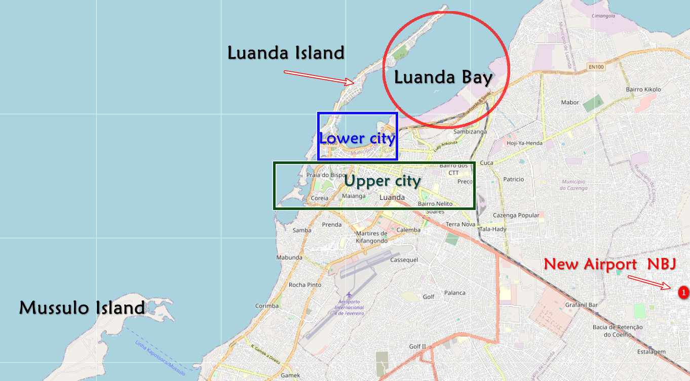 Luanda upper & lower city
