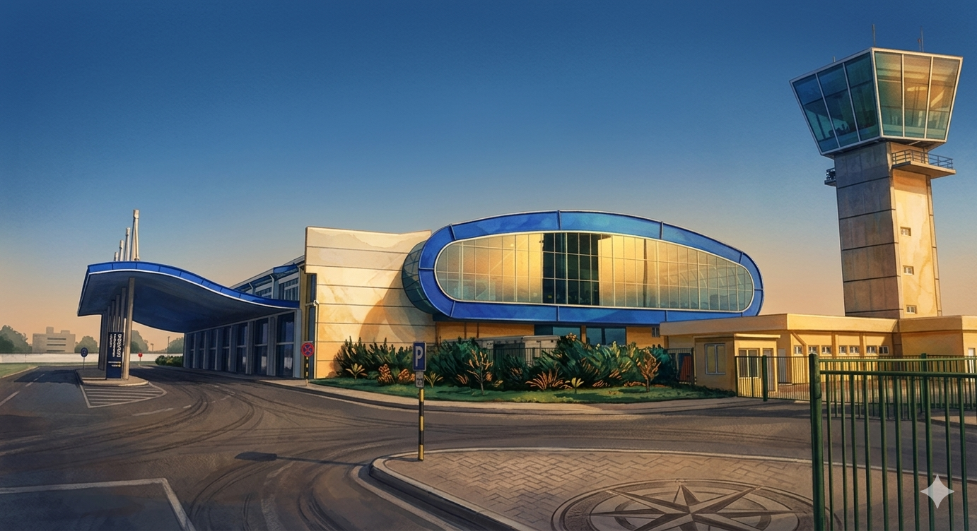 Lubango Mukanka international Airport - Illustration