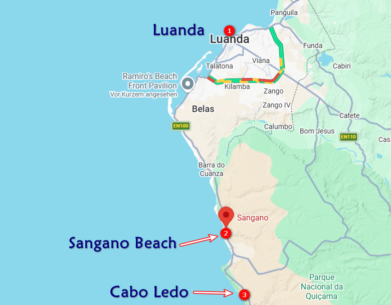 Sangano location