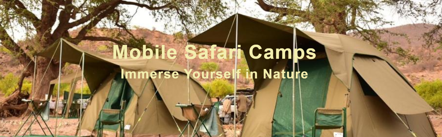 mobile, eco-conscious safari model