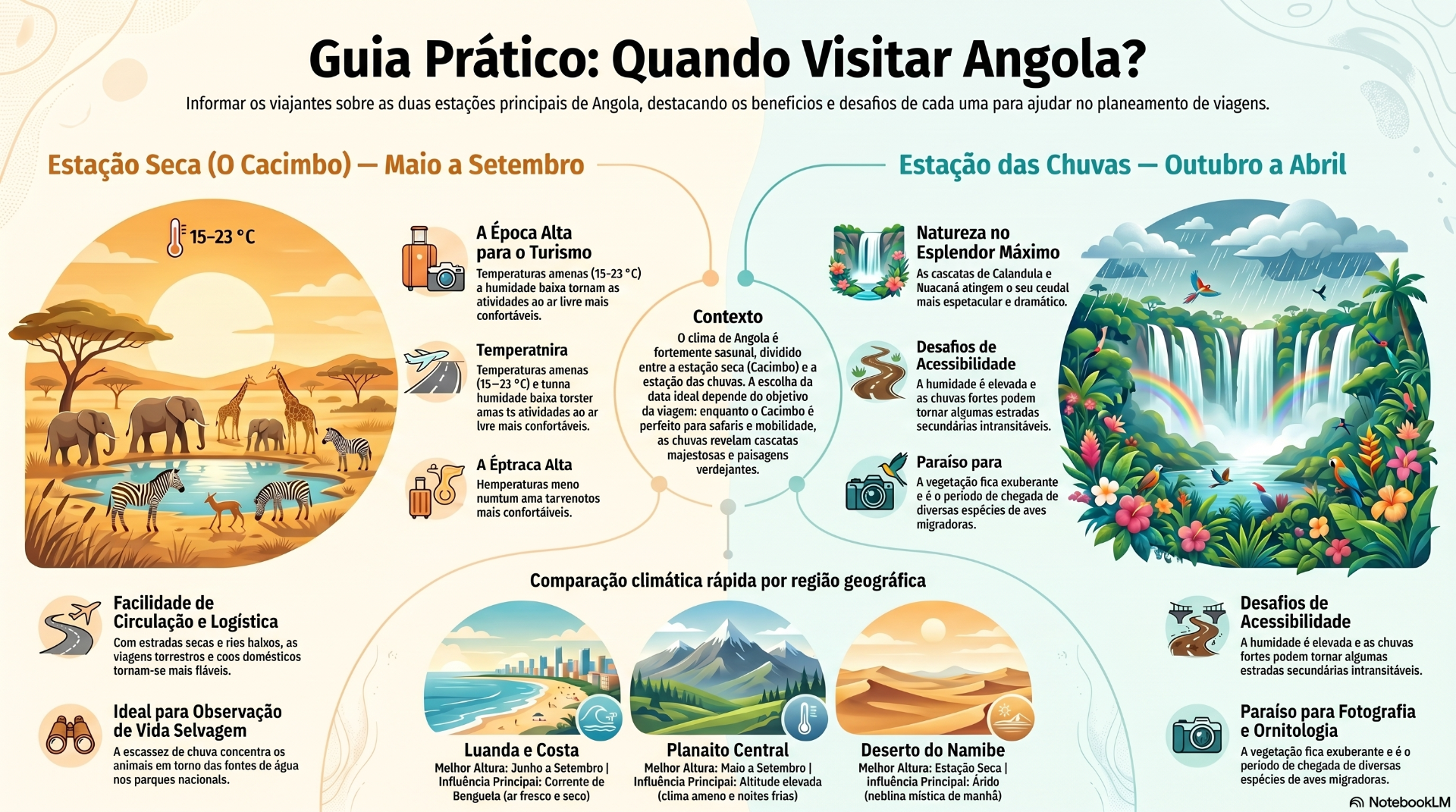 Guia: Quando Visitar Angola