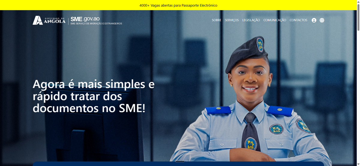 para ver o website do SME clique aqui